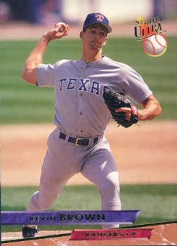 #276 Kevin Brown - Texas Rangers - 1993 Ultra Baseball