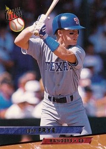 #278 Jeff Frye - Texas Rangers - 1993 Ultra Baseball