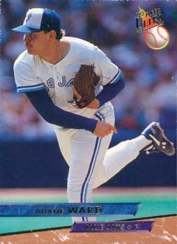 #295 Duane Ward - Toronto Blue Jays - 1993 Ultra Baseball