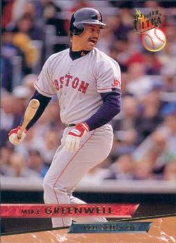 #152 Mike Greenwell - Boston Red Sox - 1993 Ultra Baseball