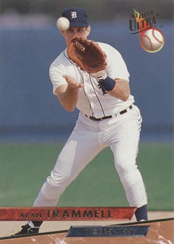 #204 Alan Trammell - Detroit Tigers - 1993 Ultra Baseball