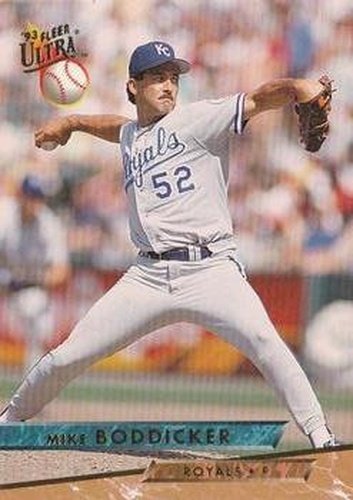#205 Mike Boddicker - Kansas City Royals - 1993 Ultra Baseball