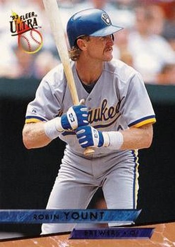#227 Robin Yount - Milwaukee Brewers - 1993 Ultra Baseball