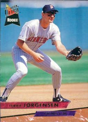 #232 Terry Jorgensen - Minnesota Twins - 1993 Ultra Baseball