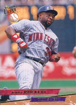 #236 Kirby Puckett - Minnesota Twins - 1993 Ultra Baseball