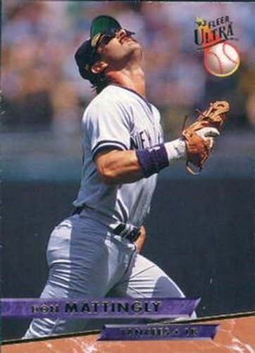 #244 Don Mattingly - New York Yankees - 1993 Ultra Baseball