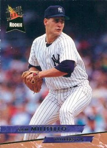 #246 Sam Militello - New York Yankees - 1993 Ultra Baseball