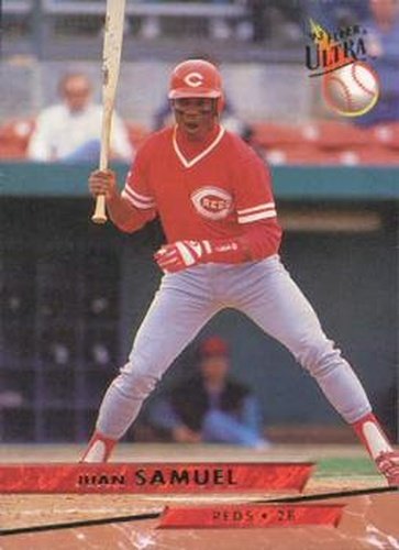 #335 Juan Samuel - Cincinnati Reds - 1993 Ultra Baseball