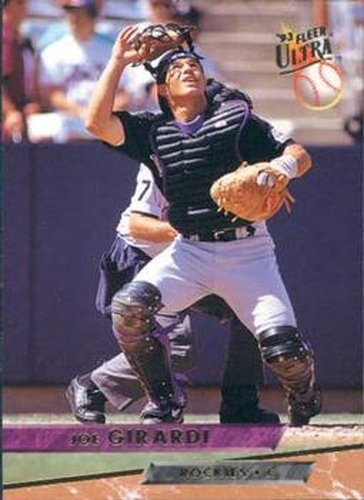 #348 Joe Girardi - Colorado Rockies - 1993 Ultra Baseball