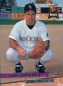 #358 Danny Sheaffer - Colorado Rockies - 1993 Ultra Baseball