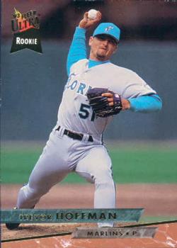 #378 Trevor Hoffman - Florida Marlins - 1993 Ultra Baseball