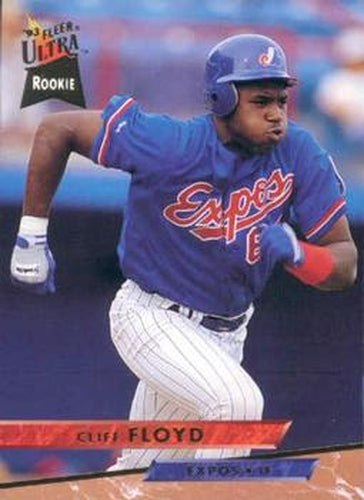#413 Cliff Floyd - Montreal Expos - 1993 Ultra Baseball