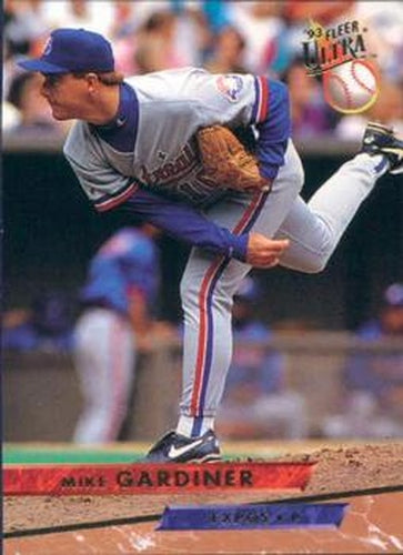 #414 Mike Gardiner - Montreal Expos - 1993 Ultra Baseball