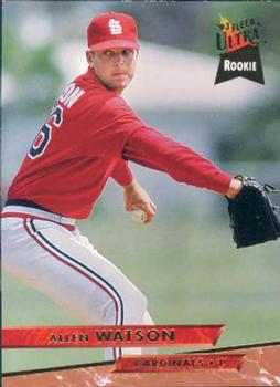 #467 Allen Watson - St. Louis Cardinals - 1993 Ultra Baseball