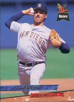 #477 Tim Scott - San Diego Padres - 1993 Ultra Baseball