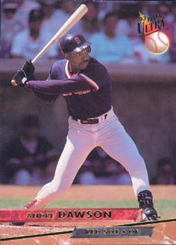 #509 Andre Dawson - Boston Red Sox - 1993 Ultra Baseball