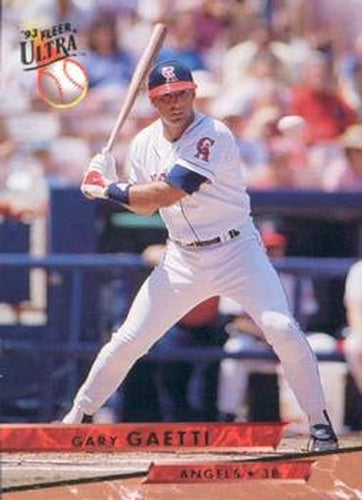 #520 Gary Gaetti - California Angels - 1993 Ultra Baseball