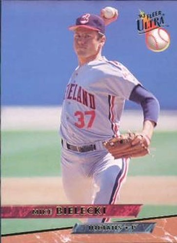 #539 Mike Bielecki - Cleveland Indians - 1993 Ultra Baseball