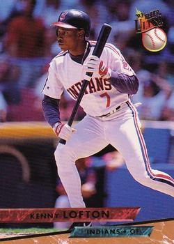#542 Kenny Lofton - Cleveland Indians - 1993 Ultra Baseball
