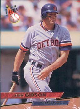 #549 Kirk Gibson - Detroit Tigers - 1993 Ultra Baseball