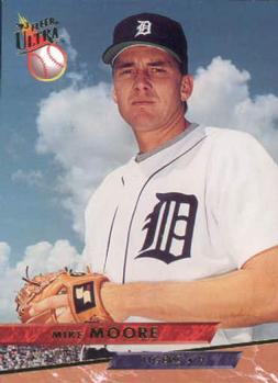#553 Mike Moore - Detroit Tigers - 1993 Ultra Baseball