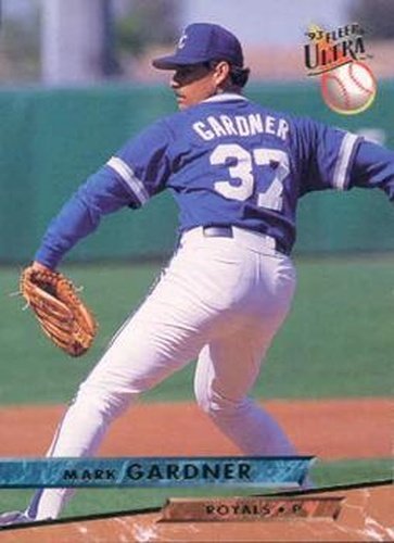 #560 Mark Gardner - Kansas City Royals - 1993 Ultra Baseball