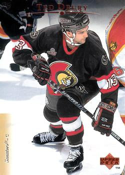 #298 Ted Drury - Ottawa Senators - 1995-96 Upper Deck Hockey