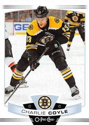 #298 Charlie Coyle - Boston Bruins - 2019-20 O-Pee-Chee Hockey