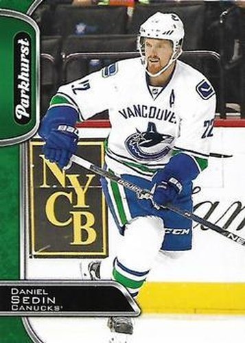 #298 Daniel Sedin - Vancouver Canucks - 2016-17 Parkhurst Hockey