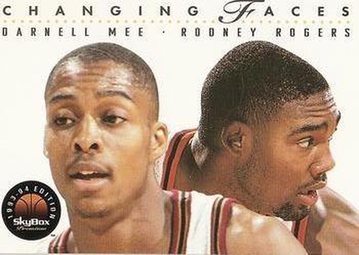 #298 Darnell Mee / Rodney Rogers - Denver Nuggets - 1993-94 SkyBox Premium Basketball