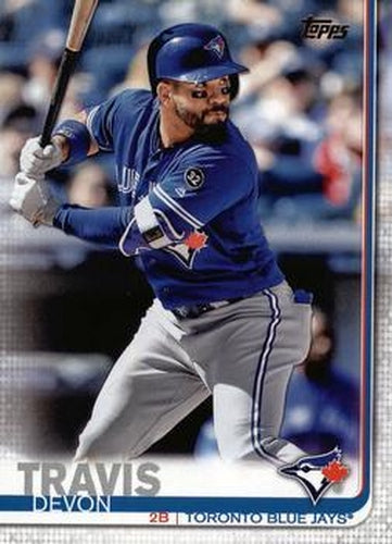 #298 Devon Travis - Toronto Blue Jays - 2019 Topps Baseball