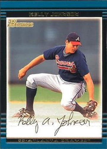 #298 Kelly Johnson - Atlanta Braves - 2002 Bowman Baseball