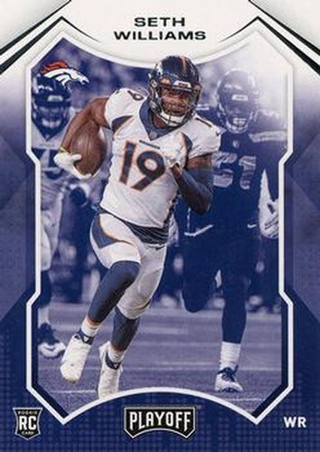 #298 Seth Williams - Denver Broncos - 2021 Panini Playoff Football