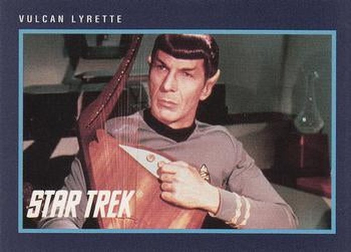 #299 Vulcan Lyrette - 1991 Impel Star Trek 25th Anniversary