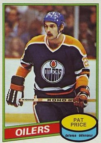#299 Pat Price - Edmonton Oilers - 1980-81 O-Pee-Chee Hockey