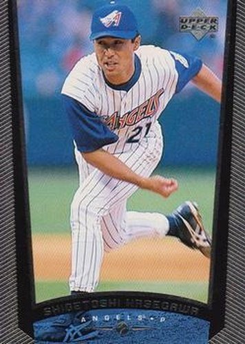 #299 Shigetoshi Hasegawa - Anaheim Angels - 1999 Upper Deck Baseball