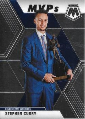 #299 Stephen Curry - Golden State Warriors - 2019-20 Panini Mosaic Basketball