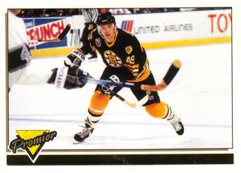 #299 Joe Juneau - Boston Bruins - 1993-94 O-Pee-Chee Premier Hockey - Gold