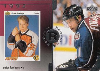 #29 Peter Forsberg - Colorado Avalanche - 1998-99 Upper Deck Hockey