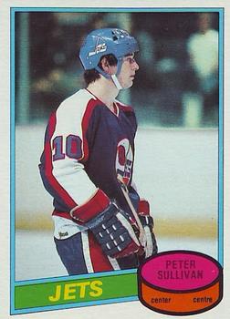 #29 Peter Sullivan - Winnipeg Jets - 1980-81 O-Pee-Chee Hockey