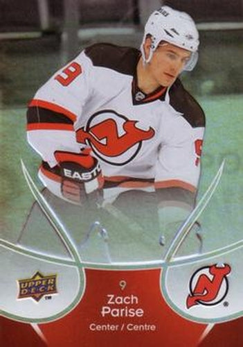 #29 Zach Parise - New Jersey Devils - 2009-10 Upper Deck McDonald's Hockey
