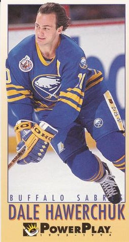 #29 Dale Hawerchuk - Buffalo Sabres - 1993-94 Fleer PowerPlay Hockey