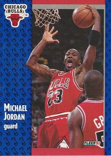 #29 Michael Jordan - Chicago Bulls - 1991-92 Fleer Basketball