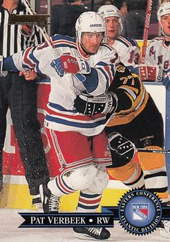 #29 Pat Verbeek - New York Rangers - 1995-96 Donruss Hockey