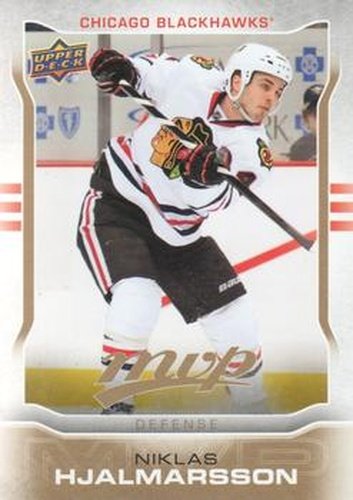 #29 Niklas Hjalmarsson - Chicago Blackhawks - 2014-15 Upper Deck MVP Hockey