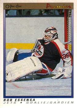 #29 Bob Essensa - Winnipeg Jets - 1990-91 O-Pee-Chee Premier Hockey