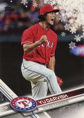 #HMW29 Yu Darvish - Texas Rangers - 2017 Topps Holiday Baseball