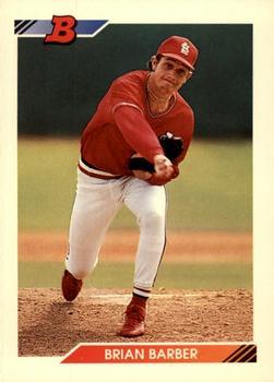 #29 Brian Barber - St. Louis Cardinals - 1992 Bowman Baseball