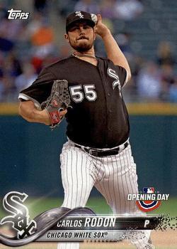 #29 Carlos Rodon - Chicago White Sox - 2018 Topps Opening Day Baseball
