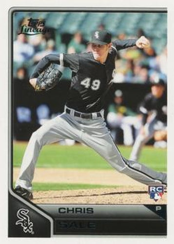 #29 Chris Sale - Chicago White Sox - 2011 Topps Lineage Baseball